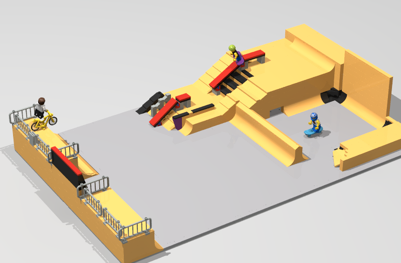 LEGO IDEAS - Palm Hill Skate Park