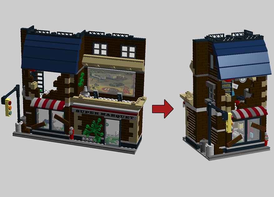 Lego zombie house sale