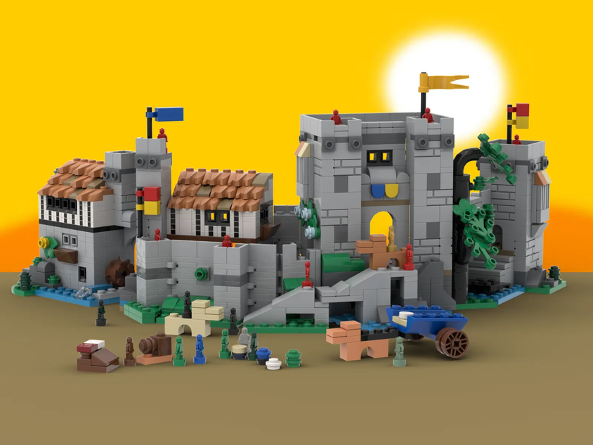 LEGO IDEAS 90th Anniversary Castle Theme Celebrations Micro