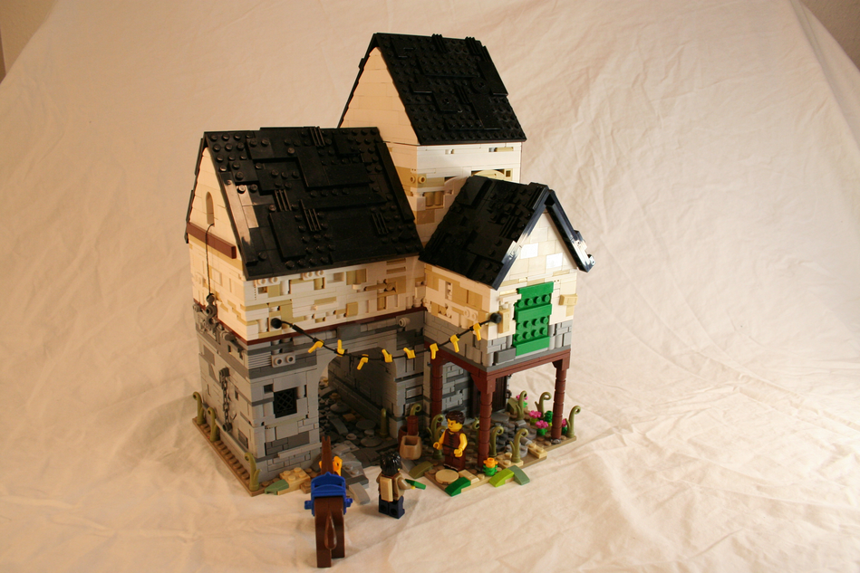 Lego best sale medieval house