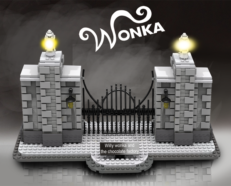 Lego willy wonka online and the chocolate factory