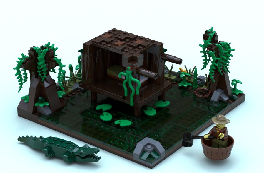 Lego sales swamp moc