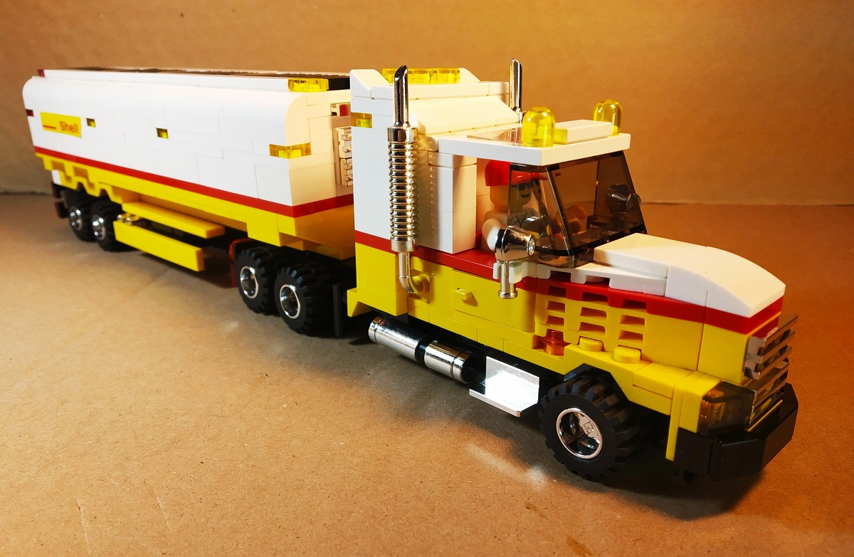 Shell Fuell Tanker Truck & Semitrailer | LEGO® Ideas
