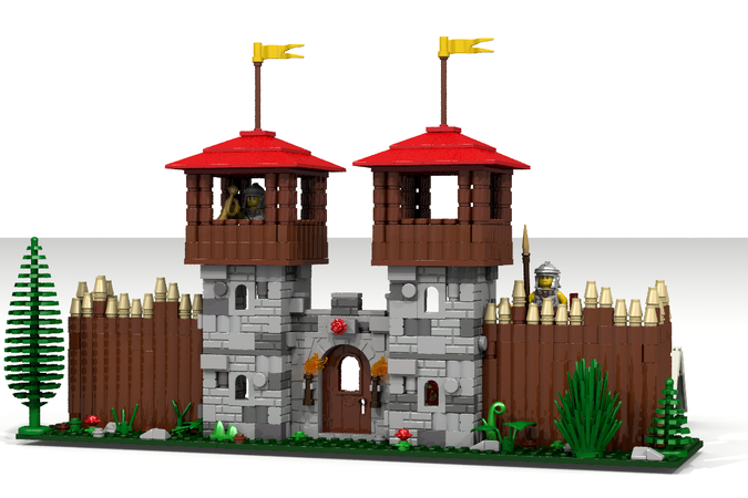 lego roman moc