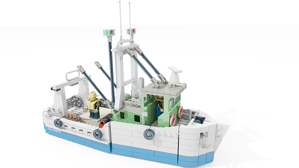 Lego boat hot sale small