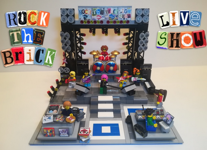 Desillusie Canada Morse code LEGO IDEAS - ROCK STAGE (Rock The Brick Live Show!)