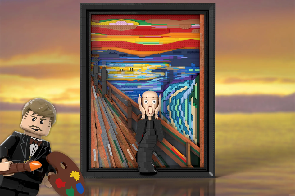 LEGO IDEAS The Scream