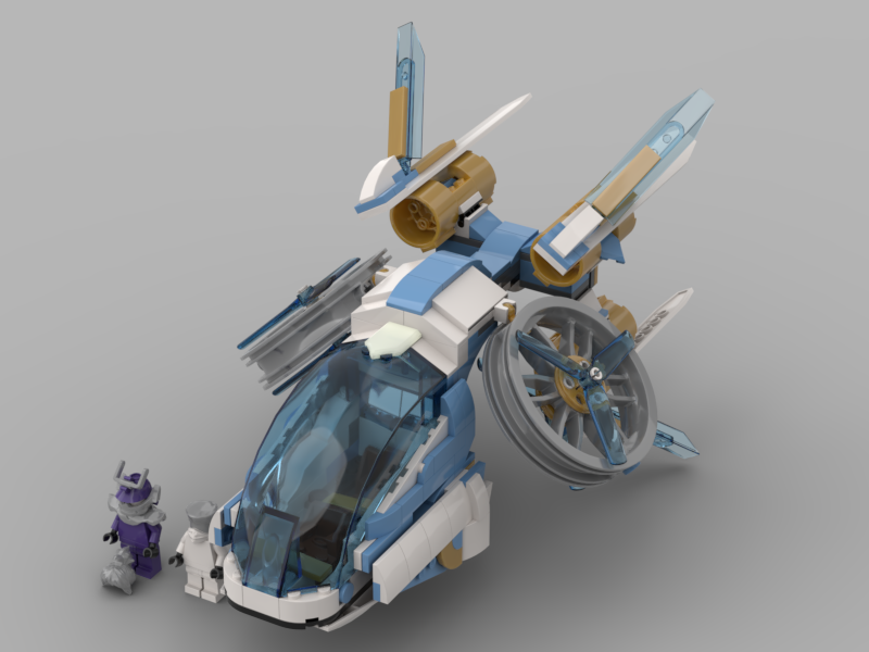 LEGO IDEAS Lego Ninjago Glacier Copter