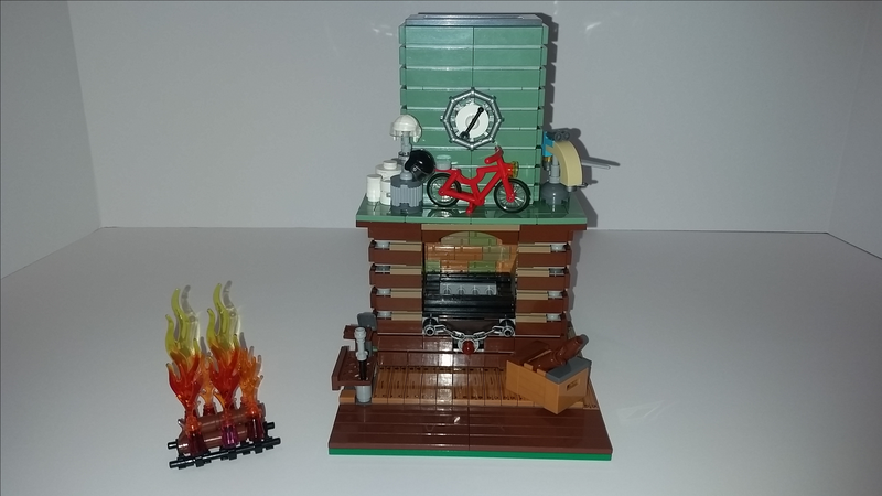 lego fireplace