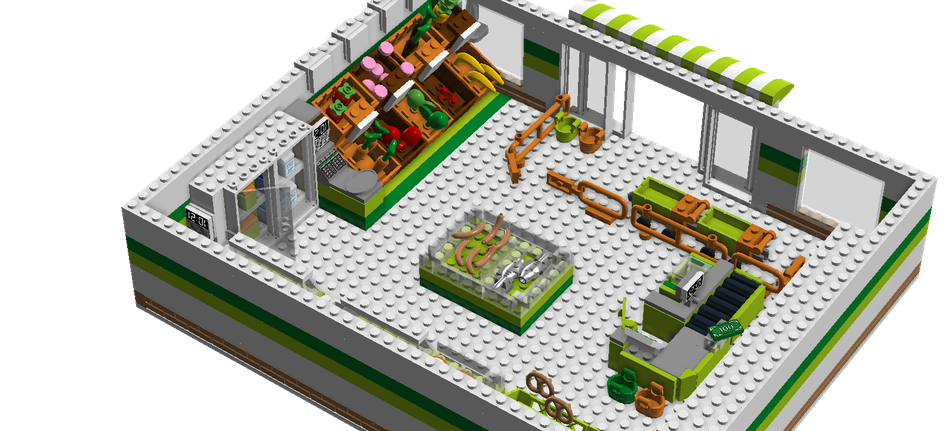 Lego grocery 2024