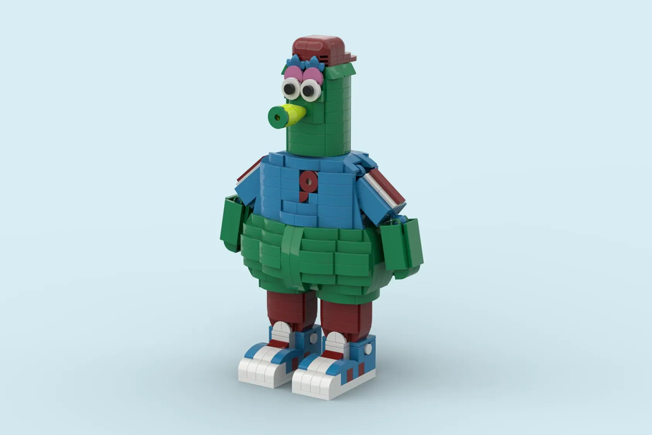 LEGO IDEAS Phillie Phanatic Philadelphia Phillies Mascot