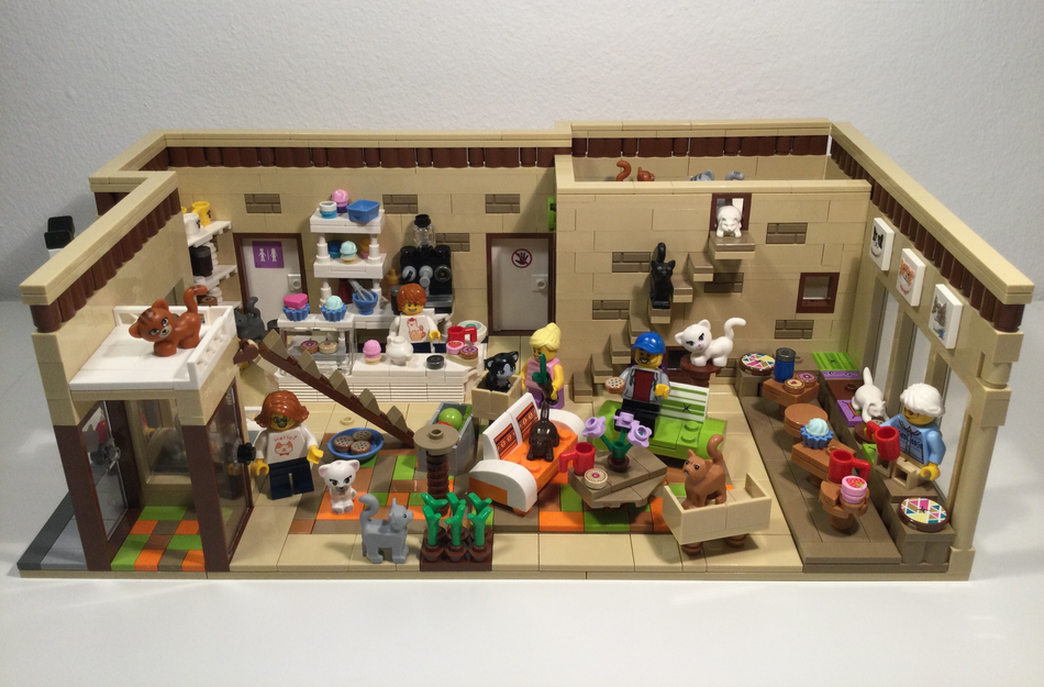 Lego friends hot sale cafe corner