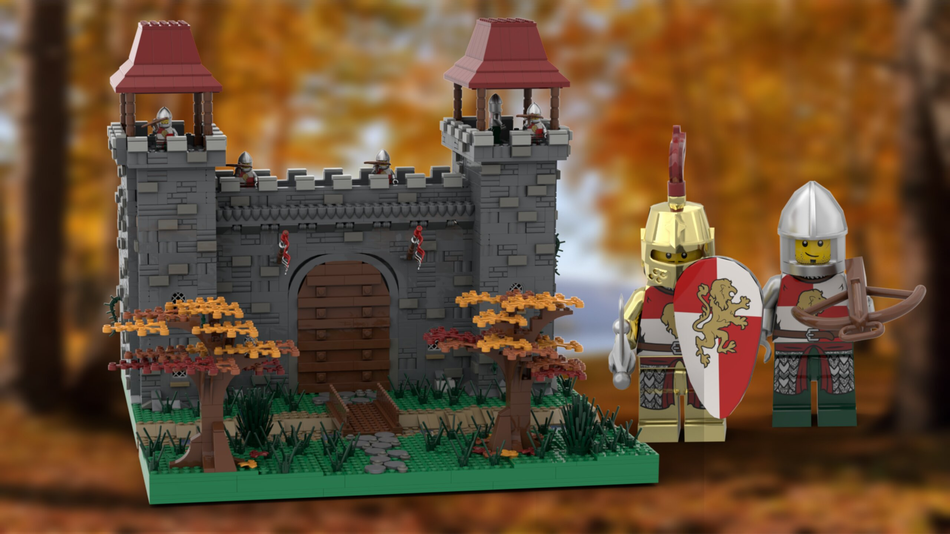 Lego discount forest castle