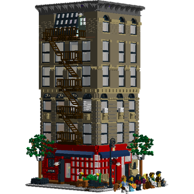 lego friends apartment building