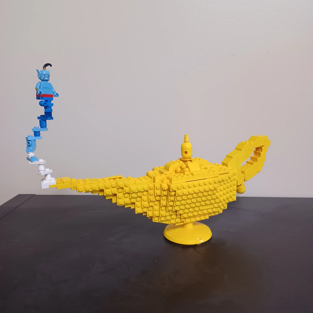 Lego hot sale genie lamp