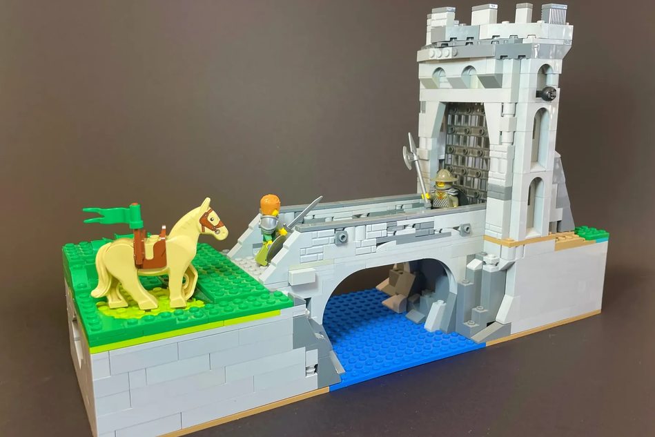 Lego 2024 border wall