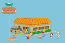 Lego simpsons krusty burger sale