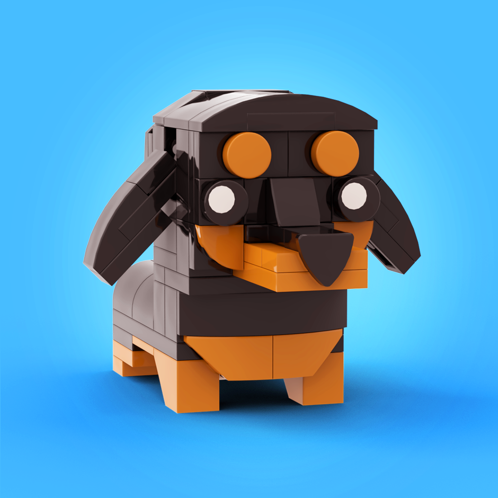 Lego sausage dog new arrivals