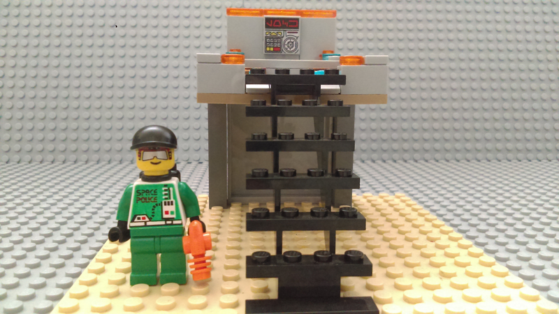lego space police base