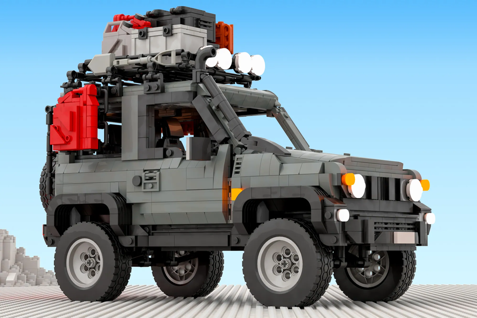 Lego four best sale wheel drive