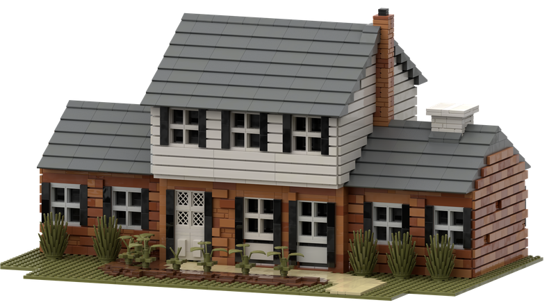 lego stranger things house