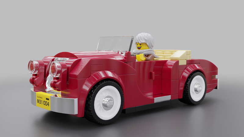 lego convertible car