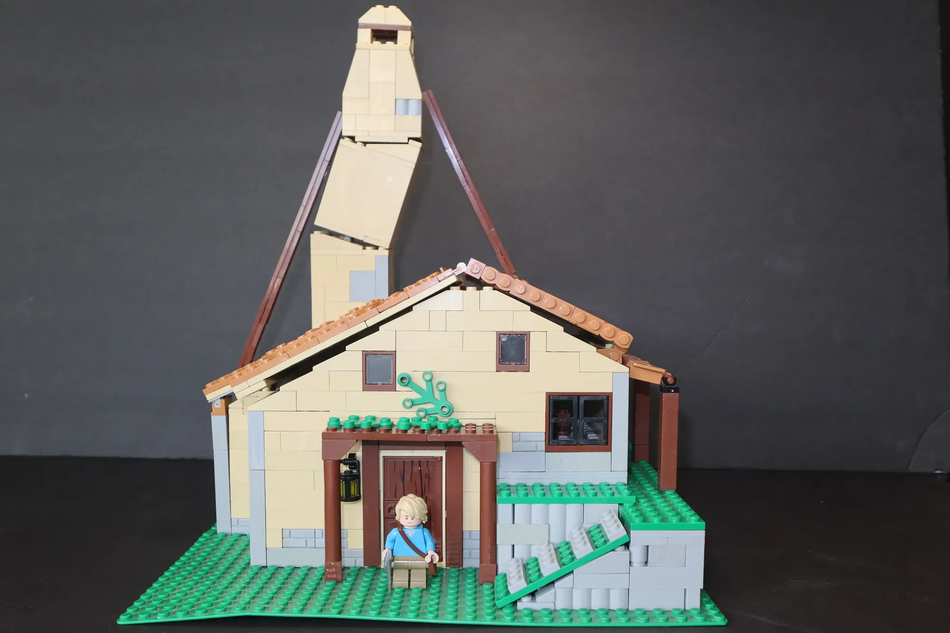 Link's House from The Legend of Zelda: Breath of the Wild Is Faithfully  Created Using Lego