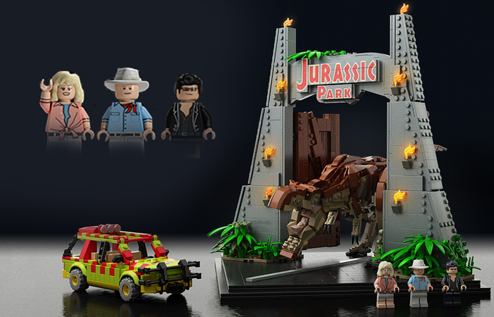 new lego jurassic park set