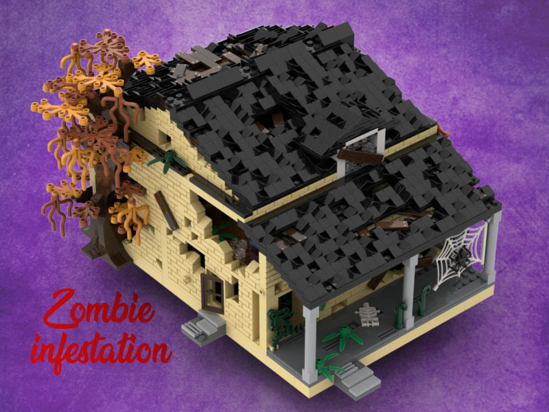 Lego zombie house on sale