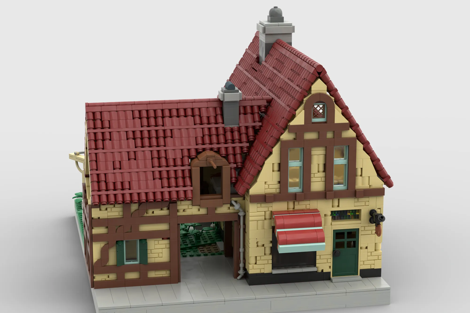 LEGO Kiki's Delivery Service MOC- Studio Ghibli 