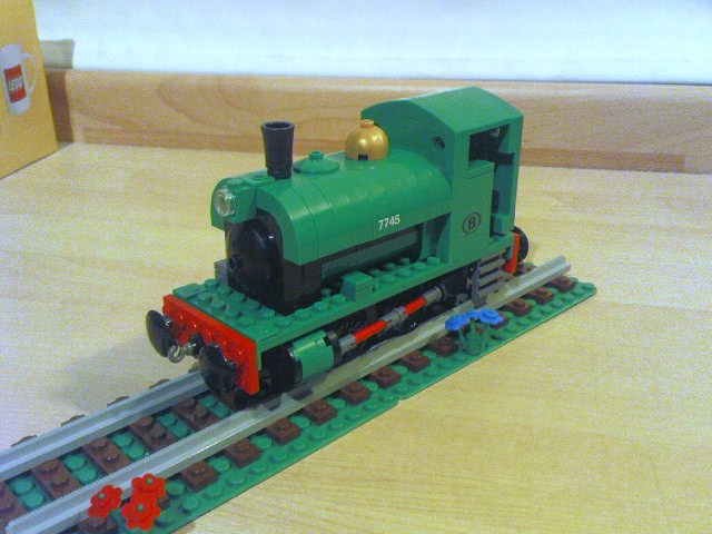 LEGO IDEAS Train Narrow gauge saddle tank Peckett Locomotive