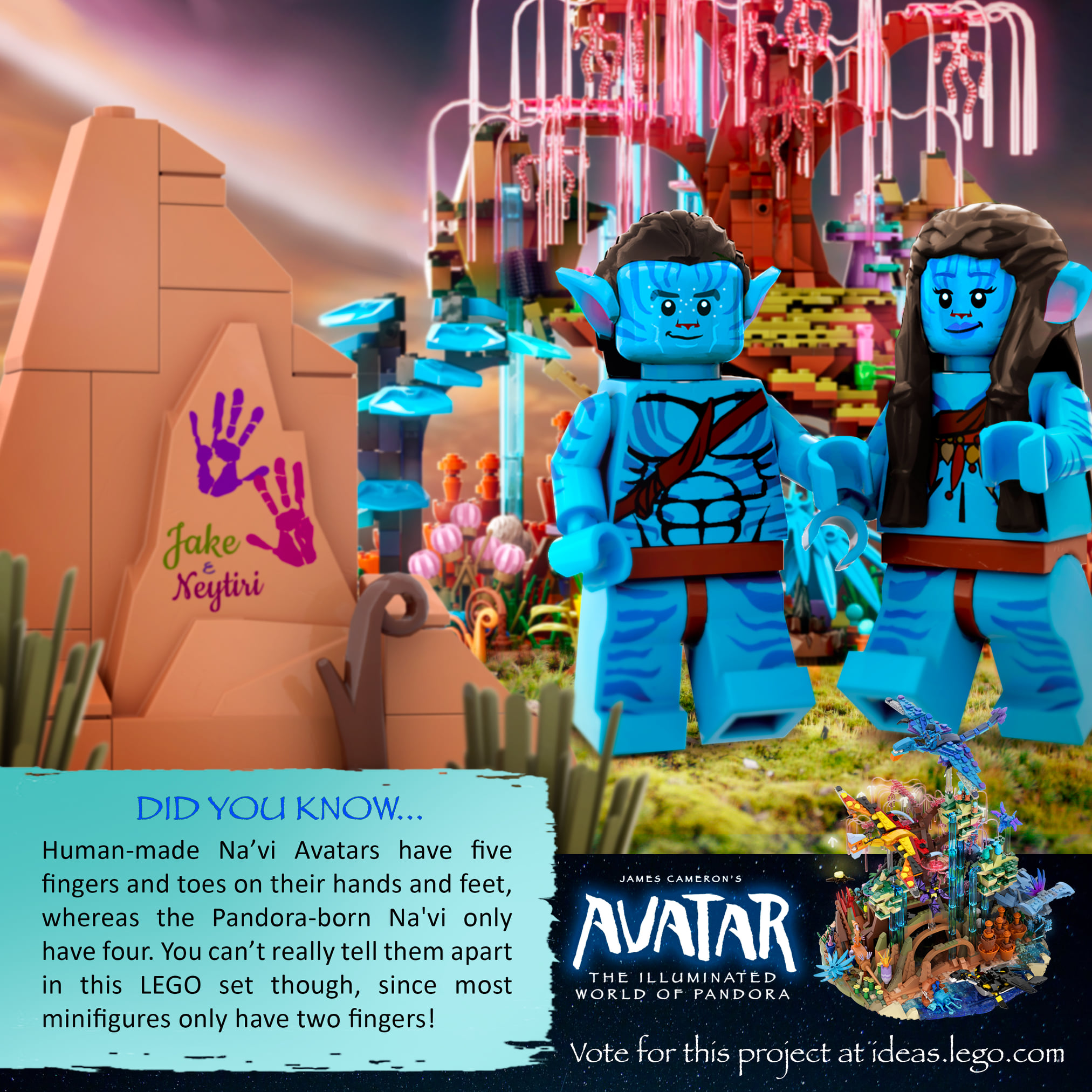 First Avatar LEGO Set Unveiled, Invites Fans to Return to Pandora