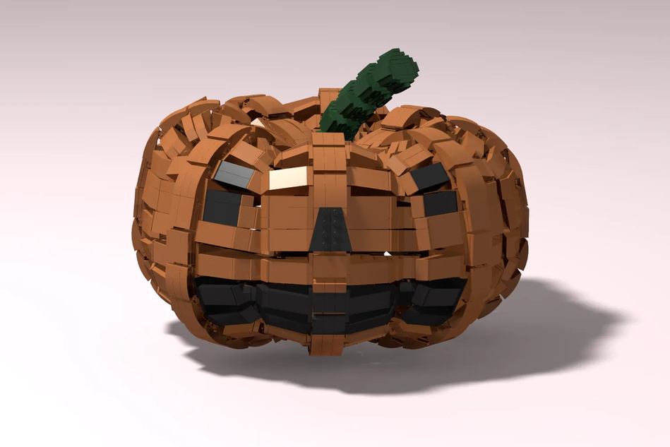 Lego halloween sales pumpkin