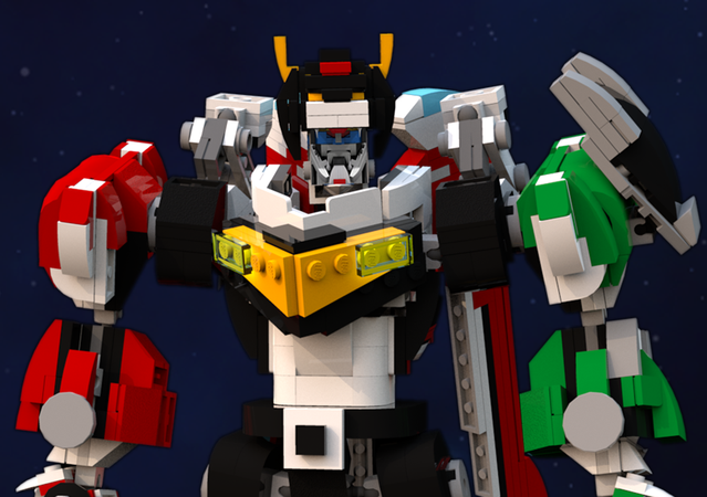 mini voltron lego