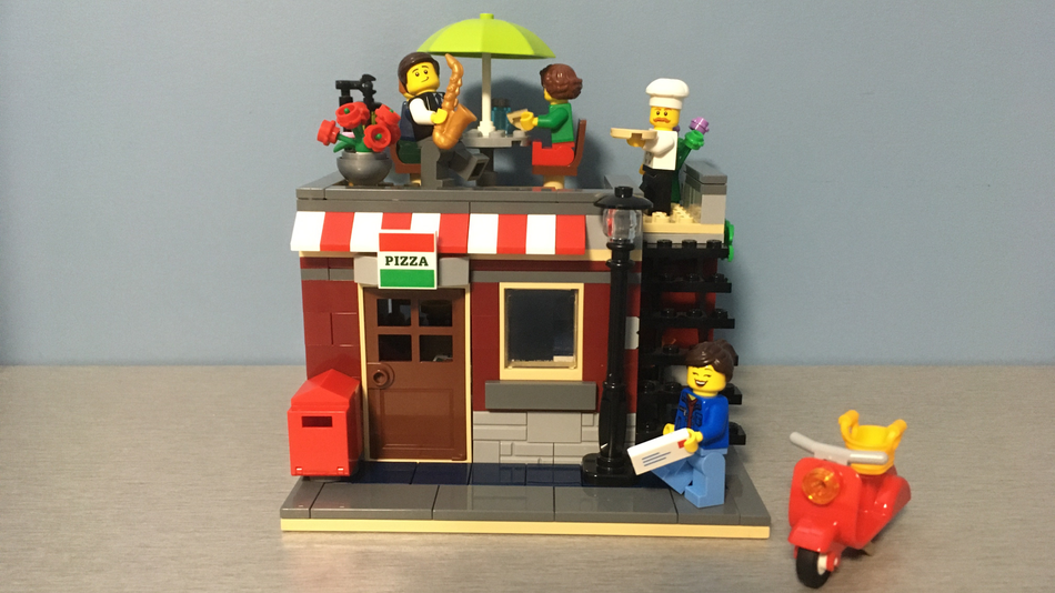 Lego 2024 pizza house