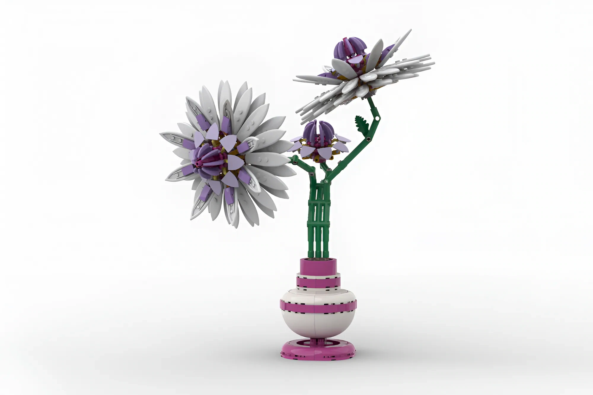 Botanical Dahlia Display | LEGO® Ideas