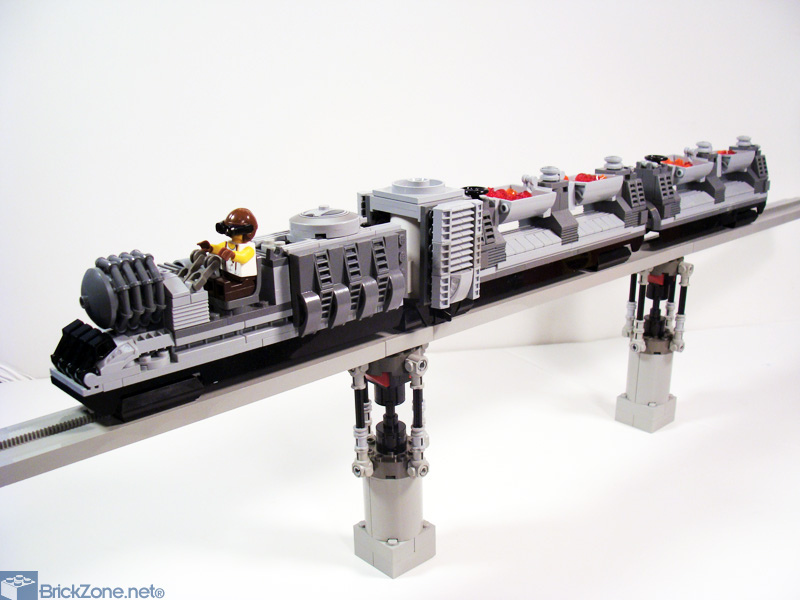 Space best sale train lego