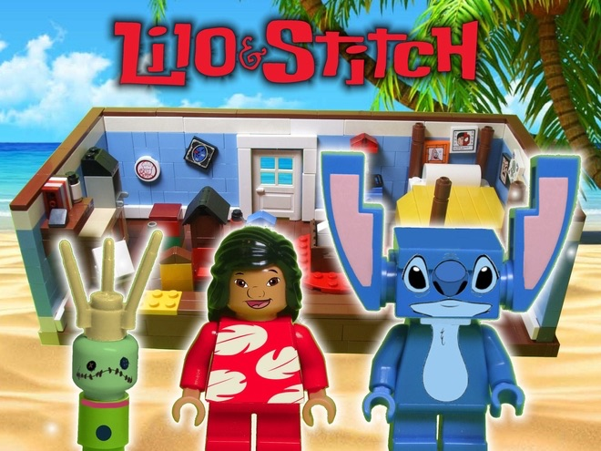 LEGO IDEAS - Blog - 10K Club Interview: LILO & STITCH: BEACH HOUSE by  ItsABricksLife626