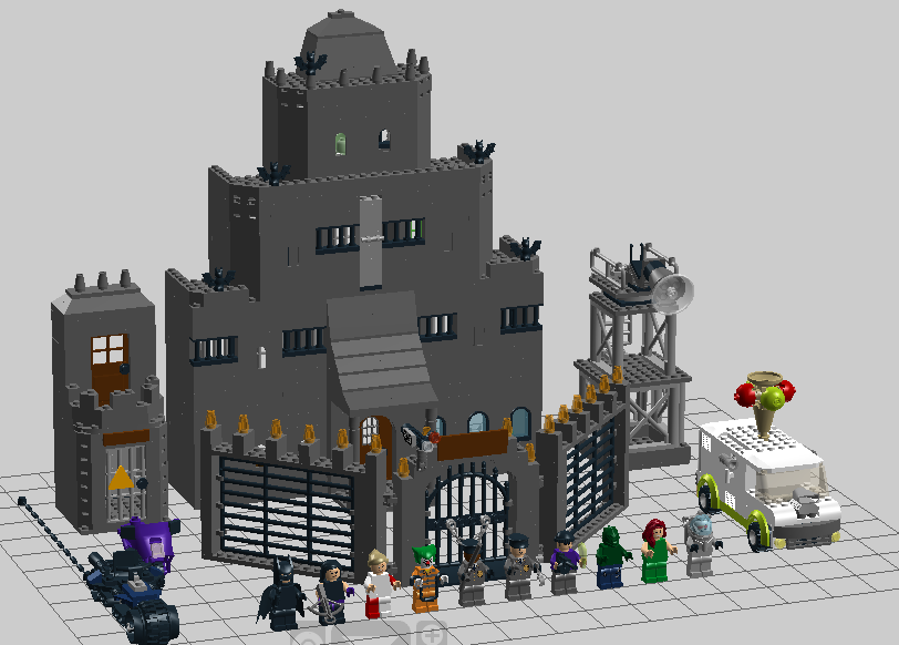 Lego arkham online asylum