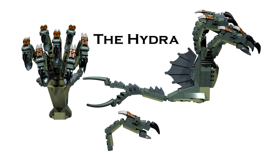 Lego deals hydra dragon