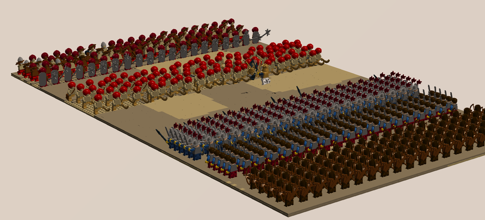 LEGO IDEAS - Replicate your heroic minifigures in battle! - Epic Army battle