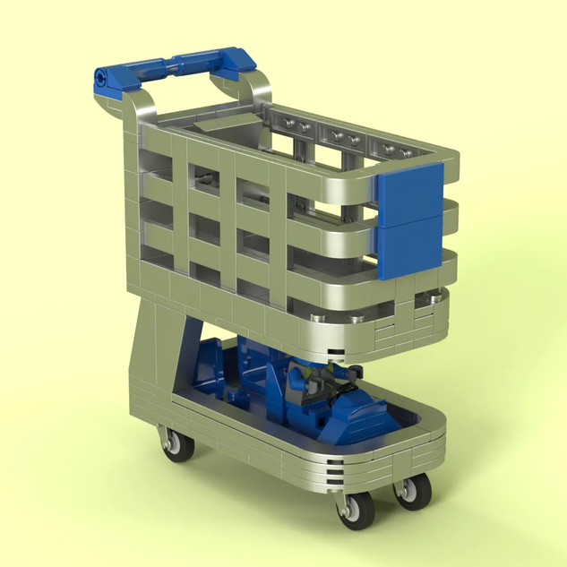 Lego cheap shopping cart