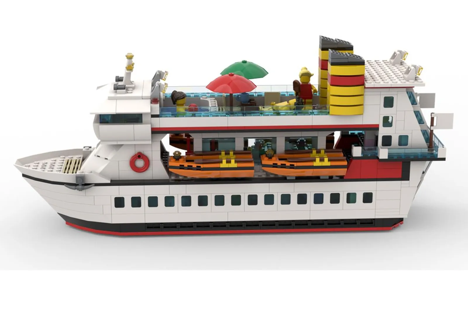 lego cruise ship