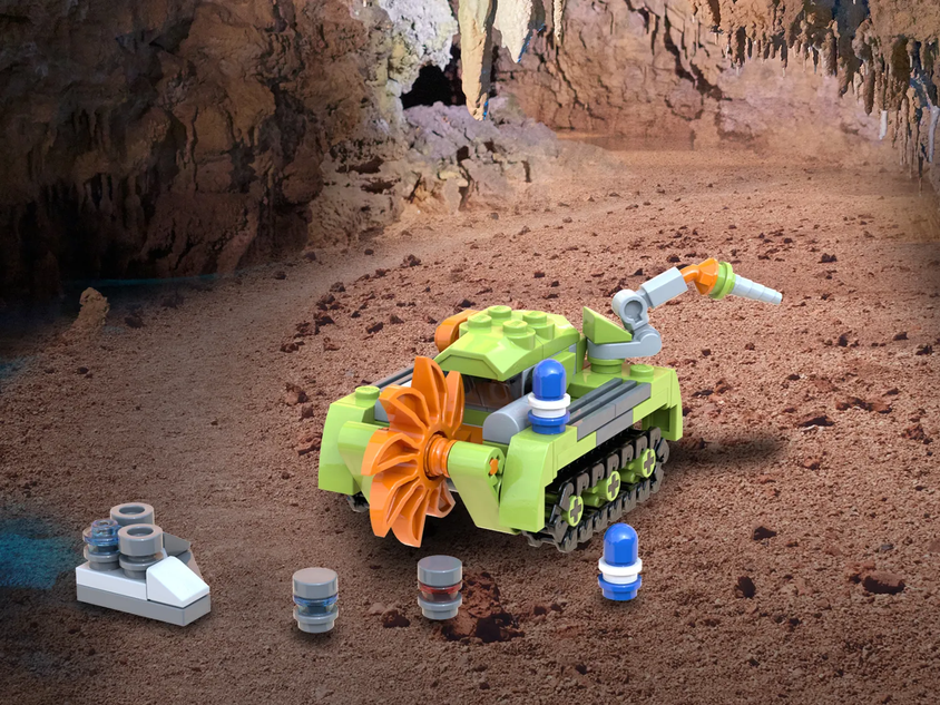 Lego store crystal miners