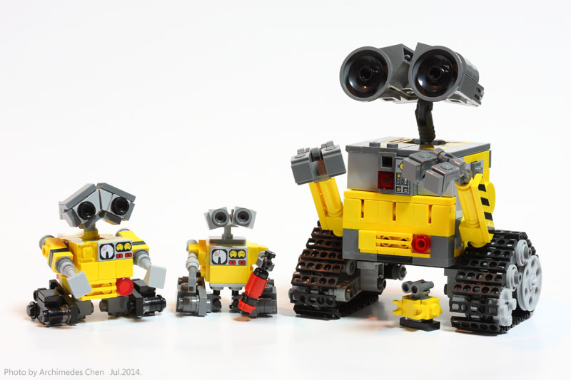 LEGO IDEAS Wall e Family