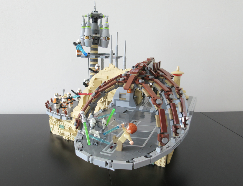 Grievous lair lego online star wars