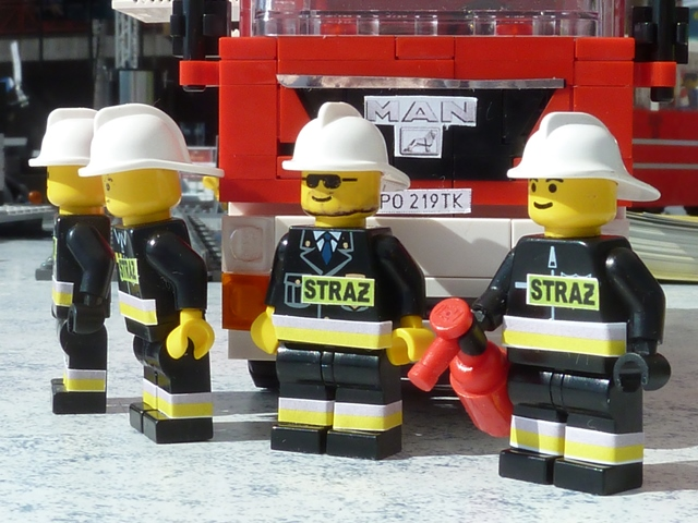 Custom 2024 lego firefighter