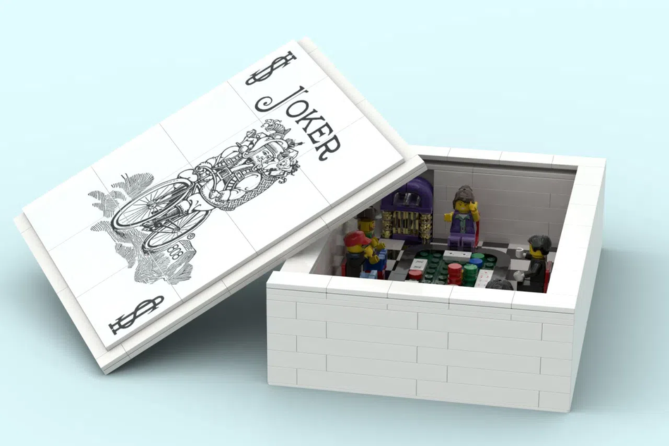 Lego store poker table