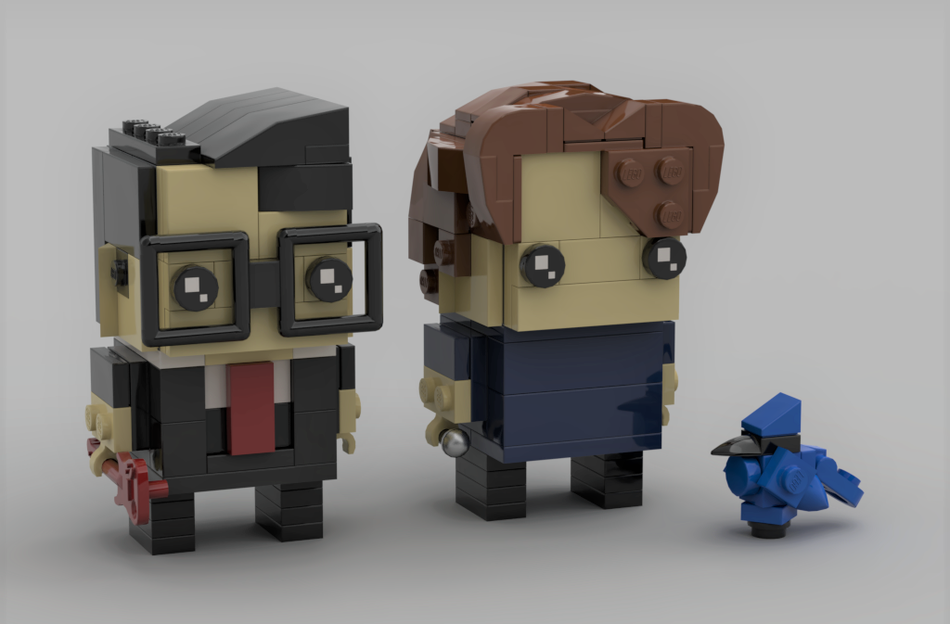 More Hermit Lego Brickheadz! Thank you all for the support on my first Lego  Brickhead, you've all inspired me to make a bunch more! If this gets  support I'll keep making them. 