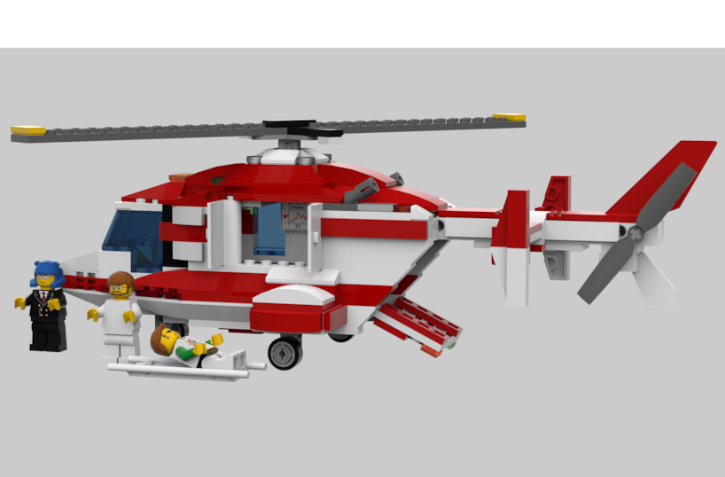 Lego rescue helicopter discount 7903